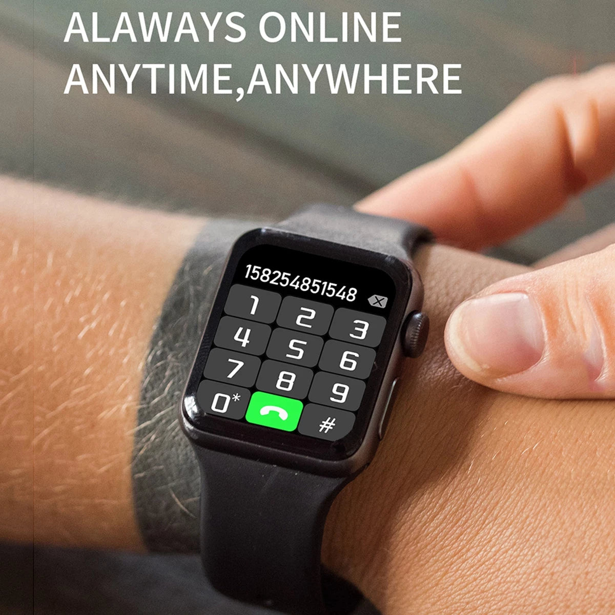 Smartwatch Serie 7 T56 – Elegancia, Innovación y Resistente al Agua