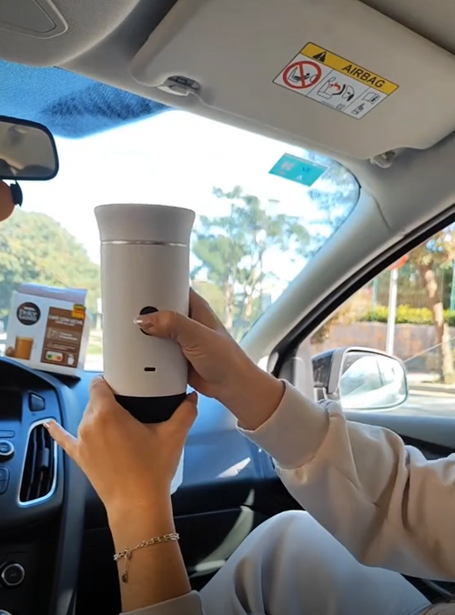 CAFETERA PORTATIL 3 em 1 - Calidad de barista en la palma de tu mano