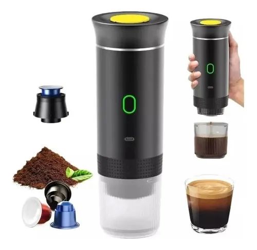 CAFETERA PORTATIL 3 em 1 - Calidad de barista en la palma de tu mano
