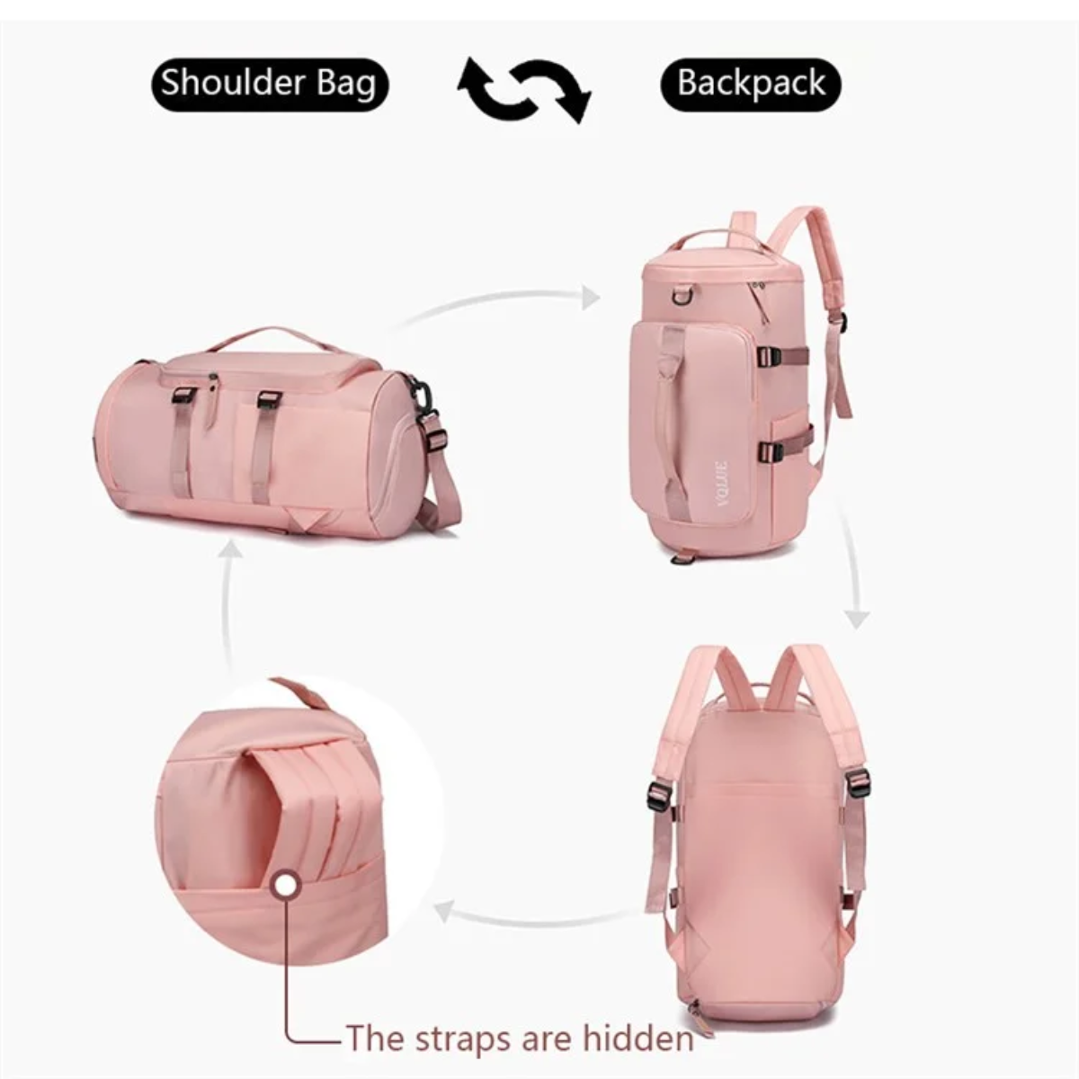 Bolso morral grande de espalda BO-6