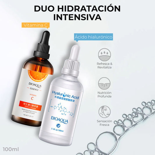 Combo Bioaqua Hidratación Intensiva – Cuida tu Piel como se Merece