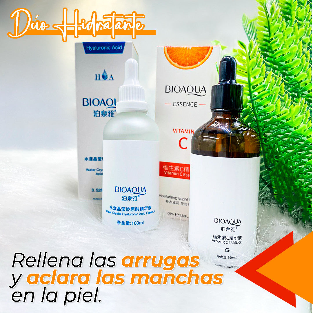 Combo Bioaqua Hidratación Intensiva – Cuida tu Piel como se Merece