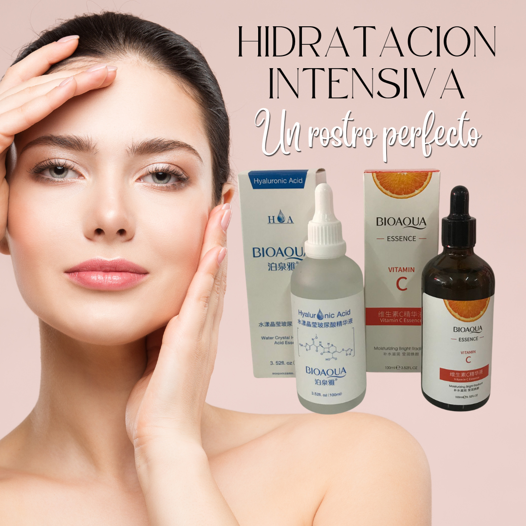 Combo Bioaqua Hidratación Intensiva – Cuida tu Piel como se Merece